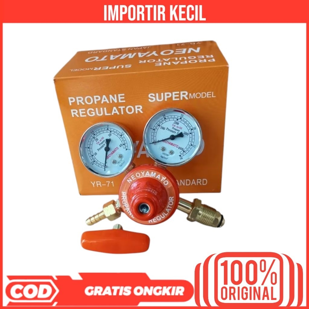 REGULATOR LAS LPG / PROPANE YAMATO TABUNG LAS LPG WELDING LAS