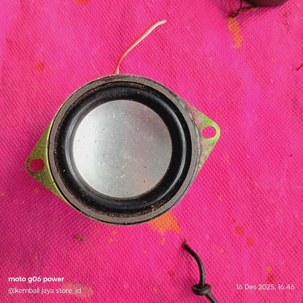 speaker mini woofer 1,5inc 2inch bekas normal