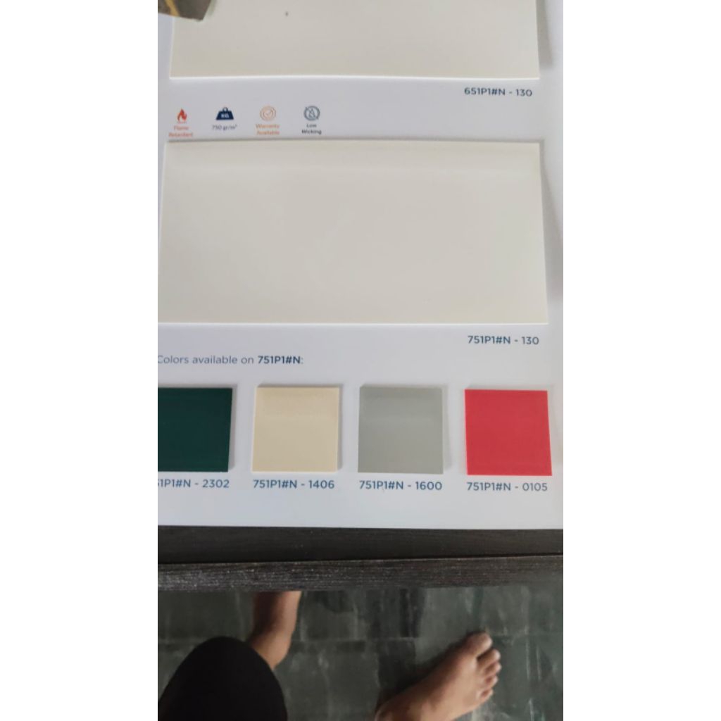 bahan atap kanopi agtex 750gsm