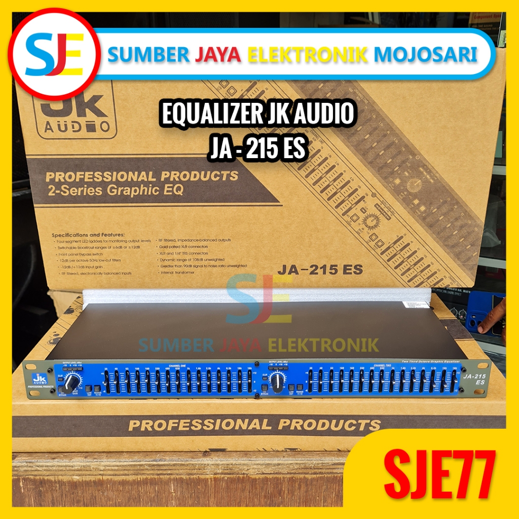 Equalizer JK Audio JA 215 ES Professional Equalizer