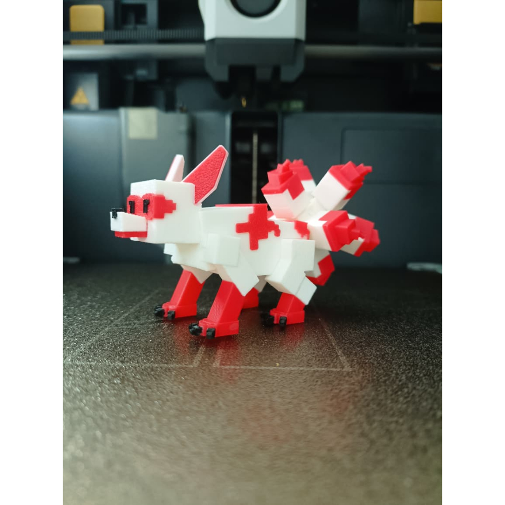 Figure Pet Kitsune from Roblox Grow a Garden