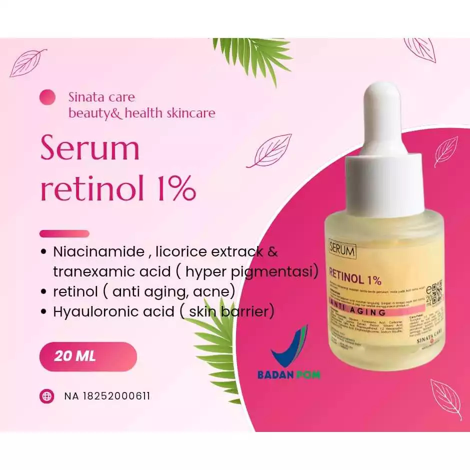 SERUM RETINOL 1% (SERUM ULTRA RETINOL 1% WITH RETINOL, NIACINAMIDE & TRANEXAMIC ACID)
