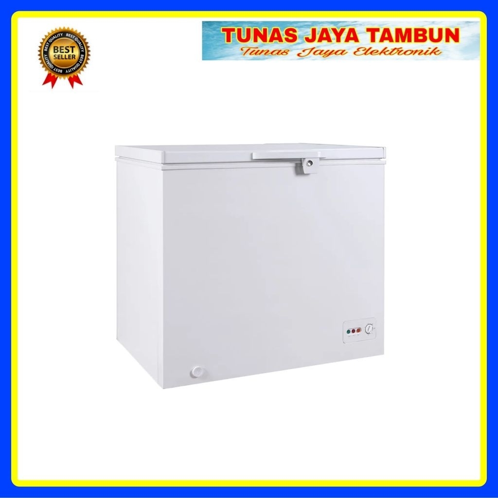 CHEST FREEZER MIDEA HS 390 CK / FREEZER BOX MIDEA 300 LITER HS-390 / MIDEA HS390CK 300 LITER