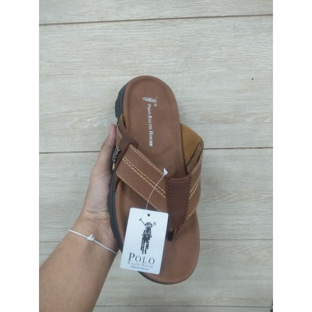 Sandal Pria Polo Ralph House Original Sendal Cowok