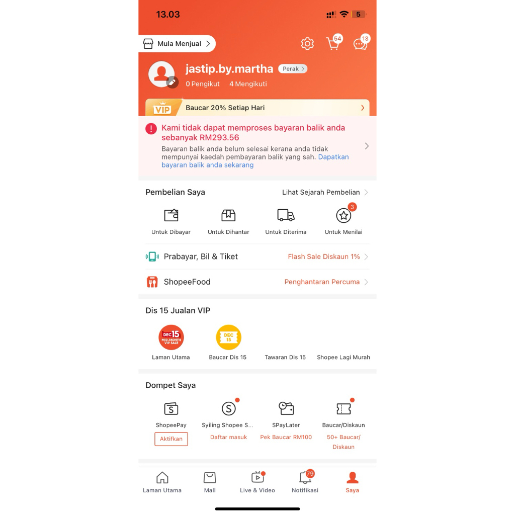 jasa checkout shopee malaysia (non shipping)