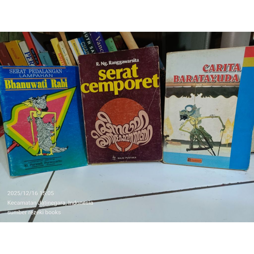 SERAT CEMPORET, SERAT PEDALANGAN, CERITA BARATAYUDHA