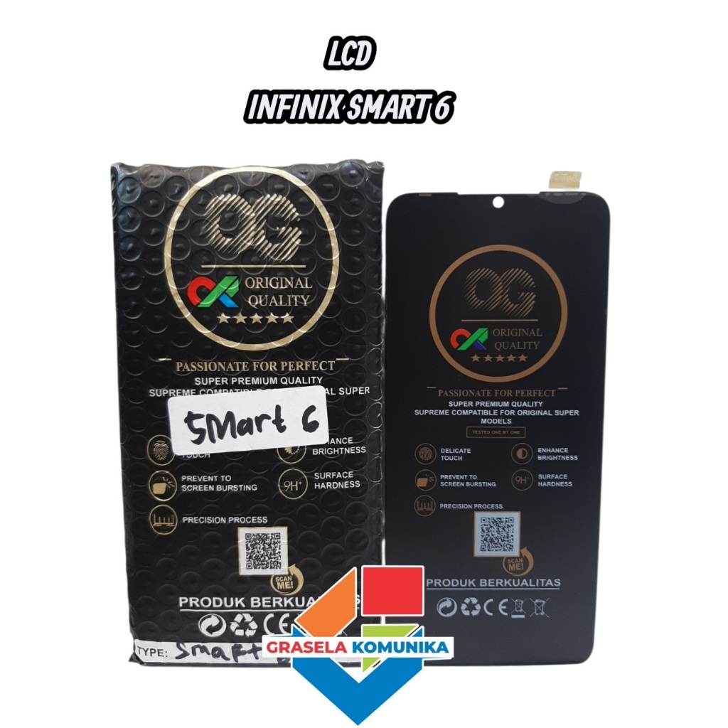 LCD INFINIX SMART6/ X6511B, LCD INFINIX SMART 6 NFC/X6511, LCD INFINIX SMART6 HD/X6512, LCD SMART 6 