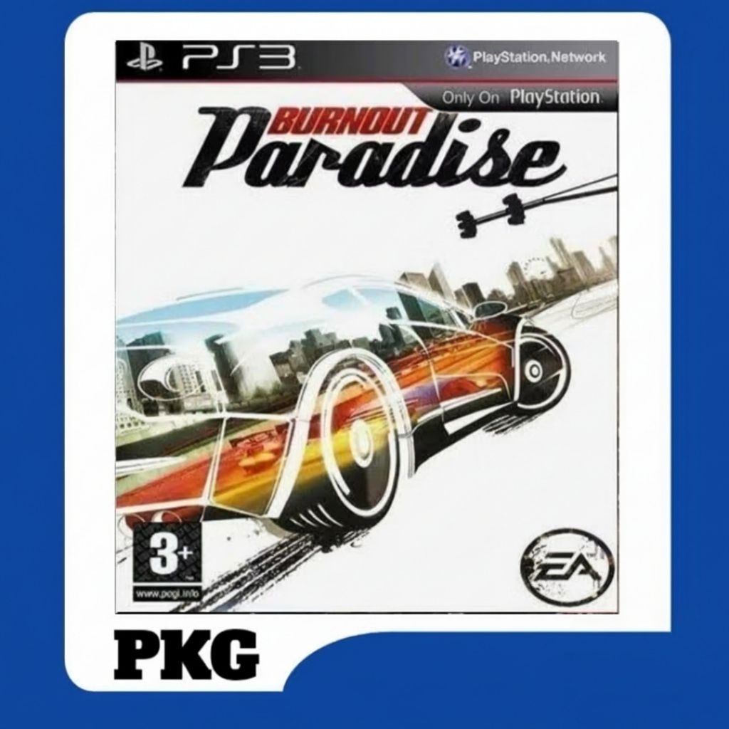 VIA G.DRIVE | BURNOUT PARADISE PS3 | VIA LINGK DOWNLOAD