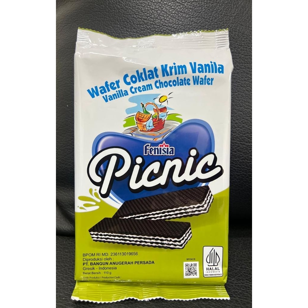 Wafer Fenisia Picnic/Snack Hajatan/Wafer Hajatan/Wafer Enak/Wafer Renyah/Wafer Berkualitas 1 Kardus 