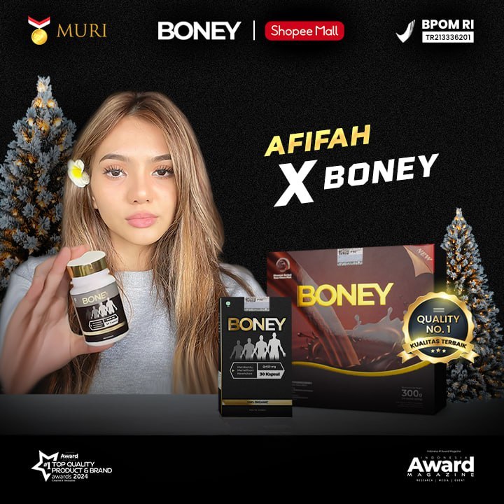 dr.O Kapsul dan Susu Boney - Bundling Paket Boney Terlaris Original BPOM