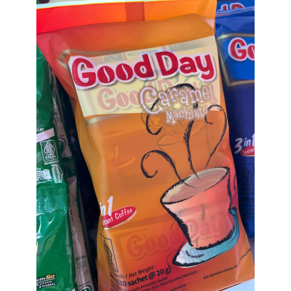 Good day Caramel Machiato 10 sacet @ 20 g