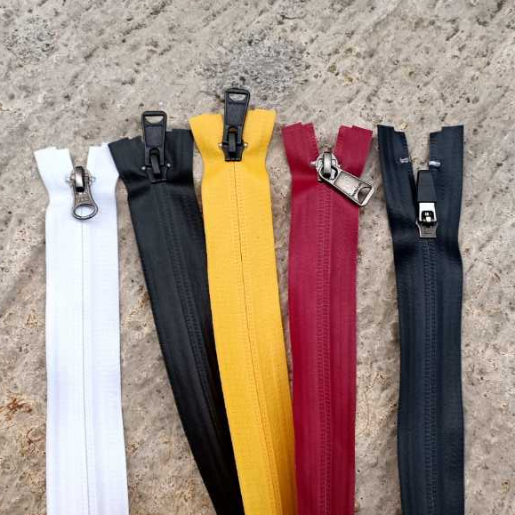 Resleting Zipper Aqua Guard YKK WaterProof WP Jaket Outdoor Jas Hujan