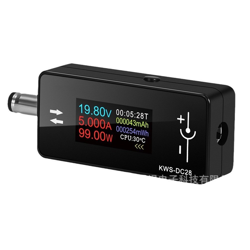 KWS-DC28 0-12A 4-30V DC Wattmeter KWH Ampere Watt meter Kowsi