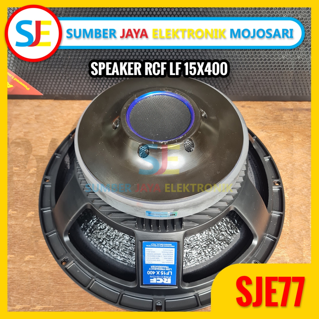 Speaker RCF 15 inch 15X400 / Speaker Komponen 15 inch RCF 15x400 Coil 4 inch