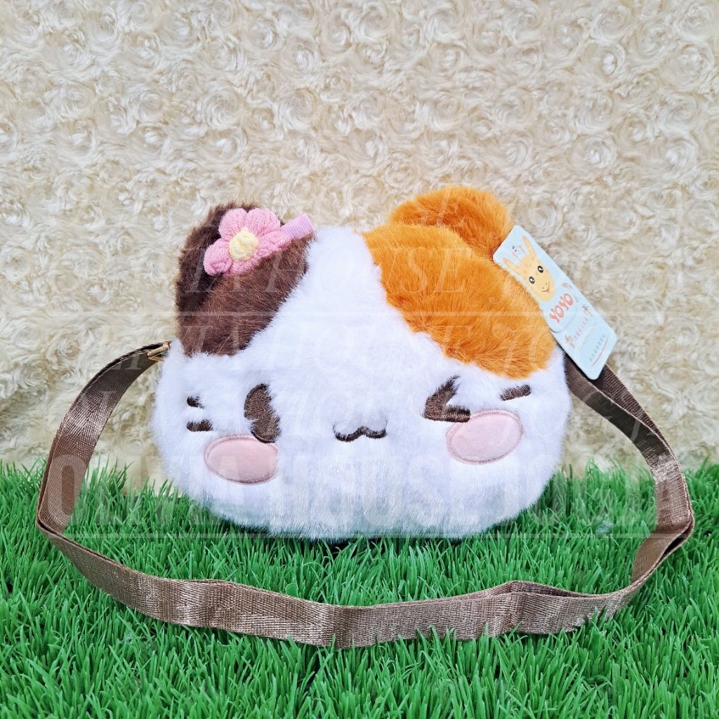 Tas Slempang Kucing Calico1 Rest Sling Bag Calico Cat Tas Boneka Kucing