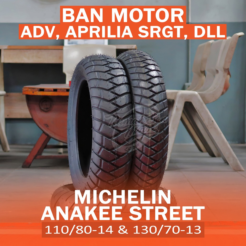 MICHELIN ANAKEE STREET 110/80-14 130/70-13 Ban ADV 150/160, PCX 160 - 110/80-14