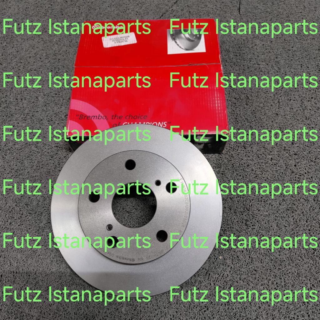 Disc Brake Piringan Rem Cakram Depan Merk BREMBO Toyota Innova Th 2005 - 2015 Original