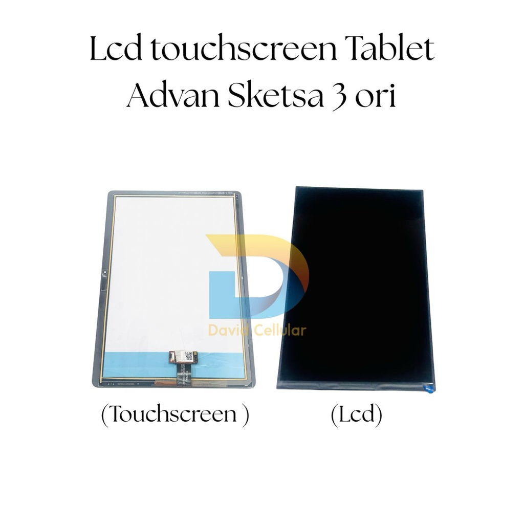 LCD TOUCHSCREEN TABLET ADVAN SKETSA 3 /ADVAN SKETSA 3 - Dijual Terpisah