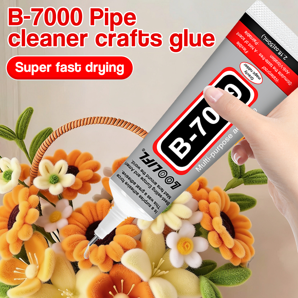 Vite Sticky B7000.000 Clear Lem buatan tangan DIY dengan jarum Lem kuat Clear Lem Lem Lem Lem Lunak 