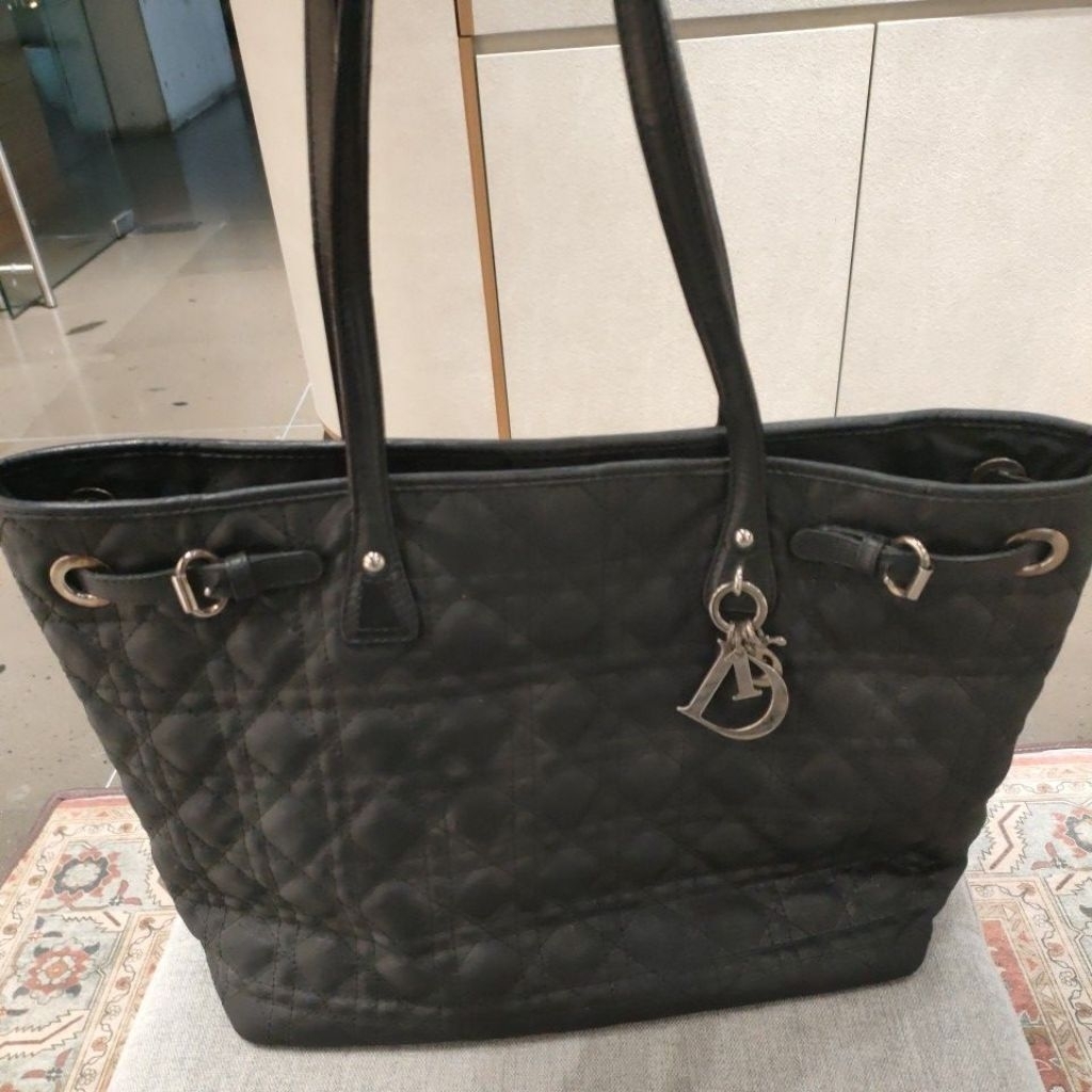 preloved Dior totebag black