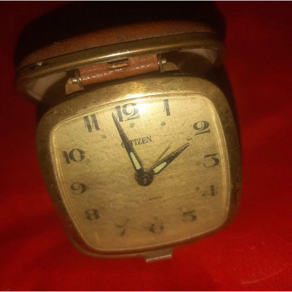 Jam Meja Alarm Citizen Japan