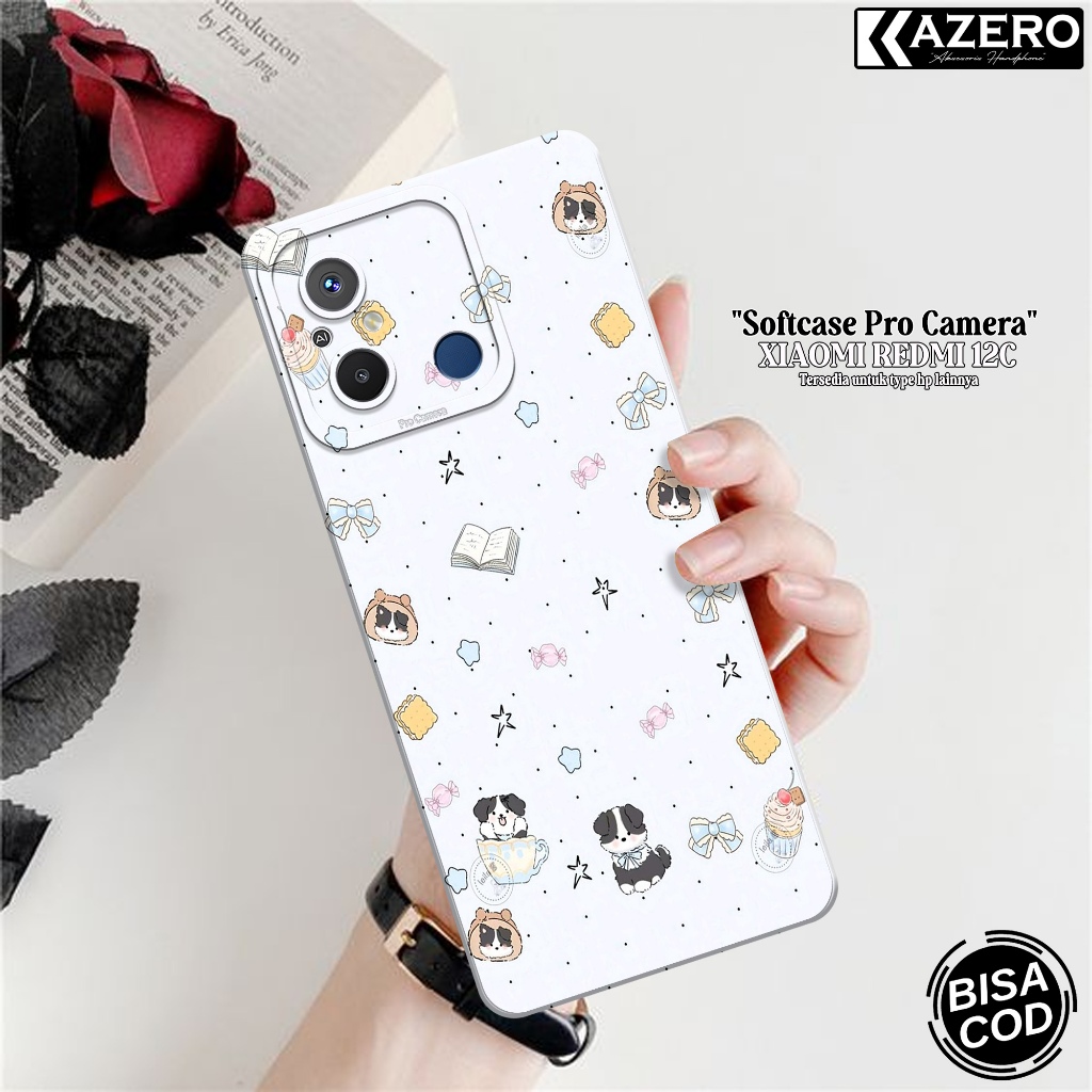 Silikon XIAOMI REDMI 12C - Case Kartun - Softcase XIAOMI REDMI 12C Terbaru - Casing XIAOMI REDMI 12C