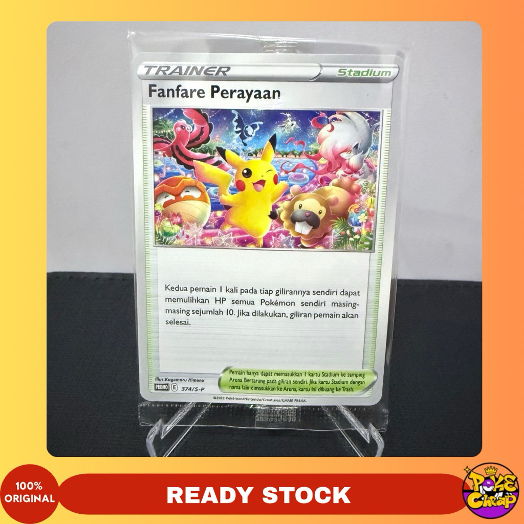 Pokemon Fanfare Perayaan (Sealed) Indonesia