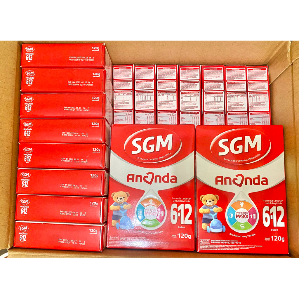 SUSU SGM 6-12 BULAN 120 gr
