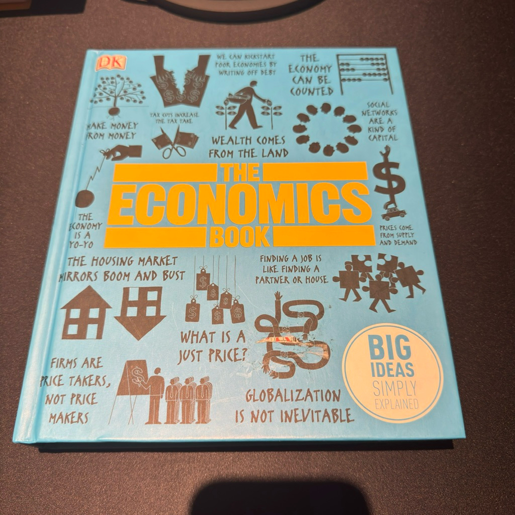 DK The Economics Book - preloved english book