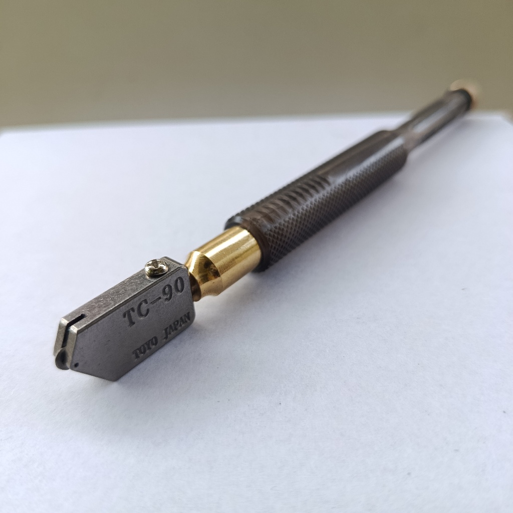 GLASS CUTTER ALAT PEMOTONG GRANIT TC 90 ORI OIl TOYO TC 90 ASLI ORIGINAL ALAT PEMOTONGAN KACA ASLI