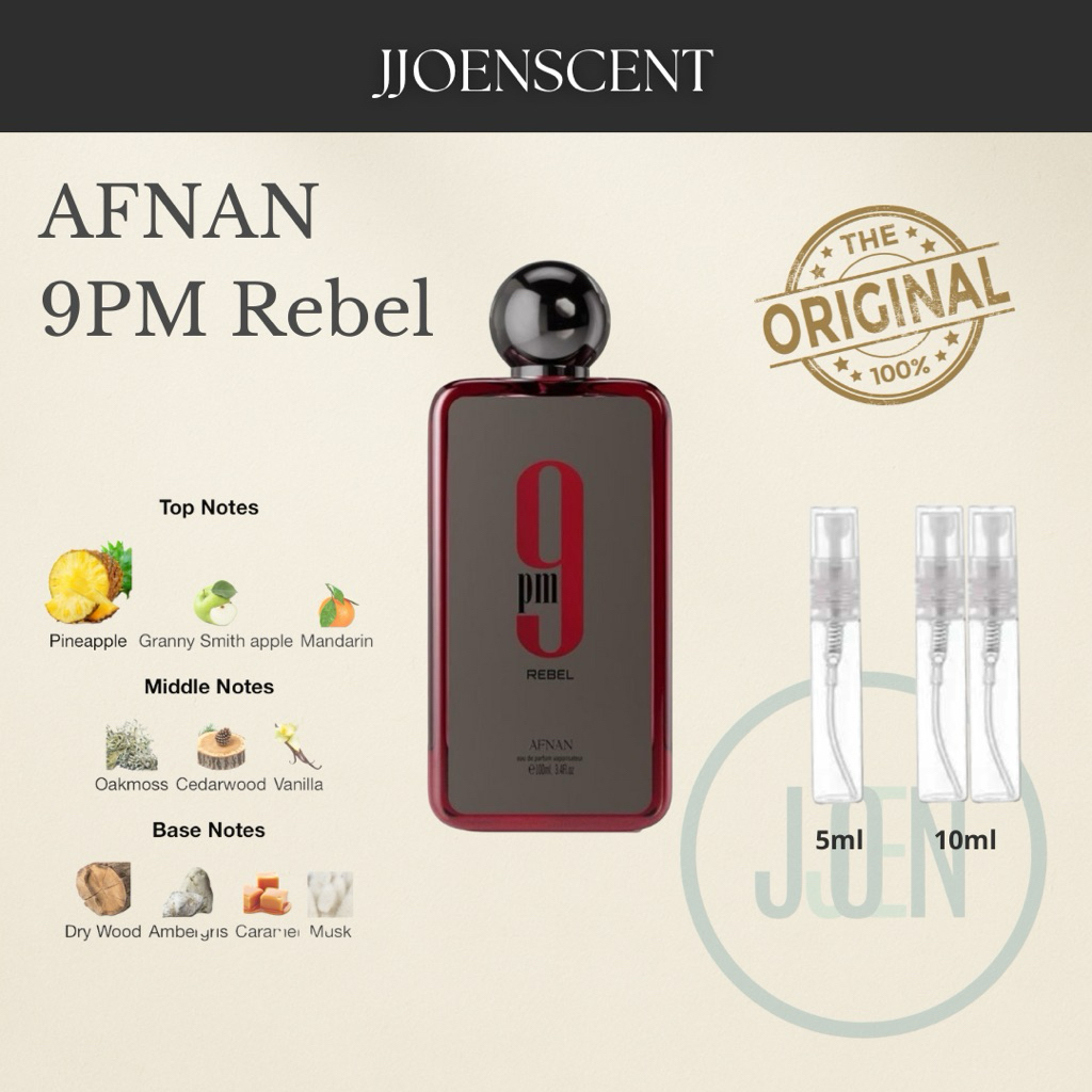 DECANT AFNAN 9PM REBEL