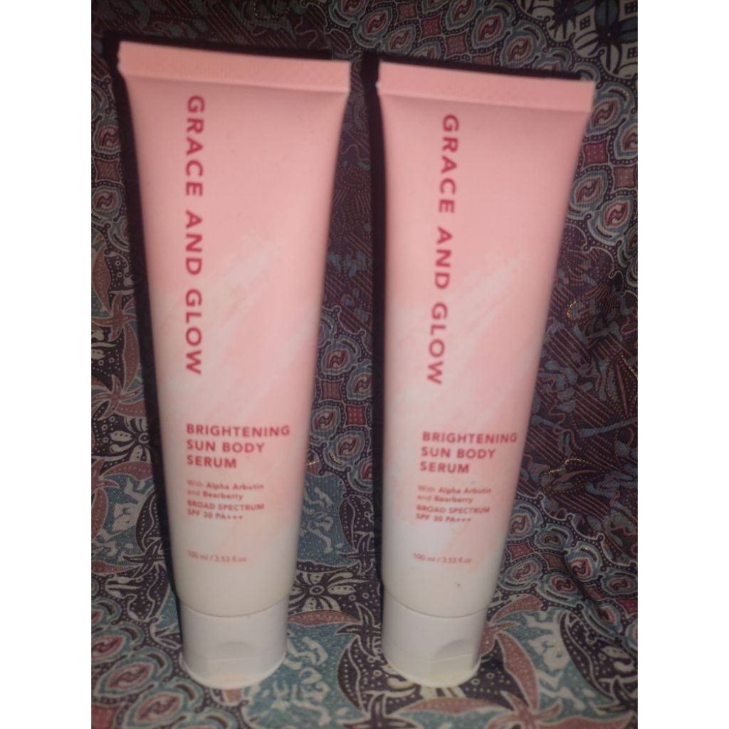 Grace and glow body lotion