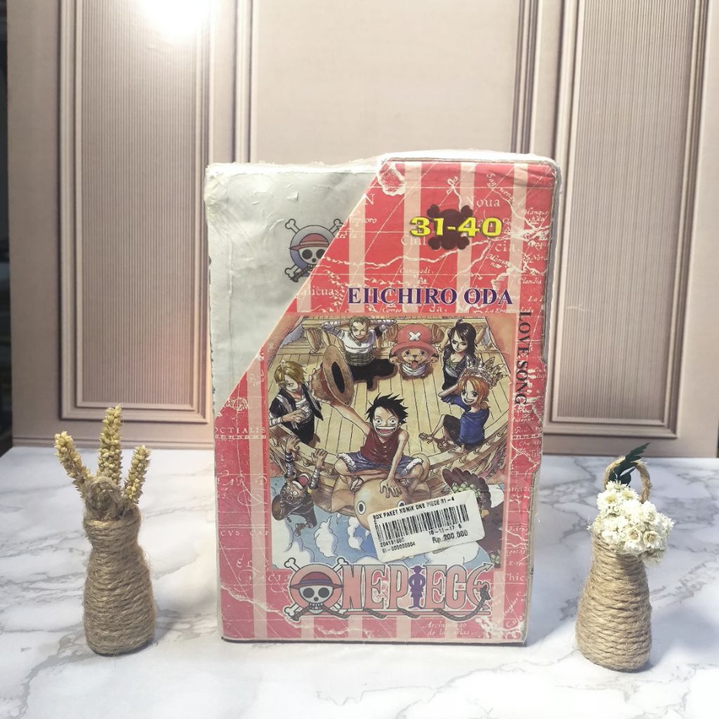 komik One piece 31-40 Box set segel