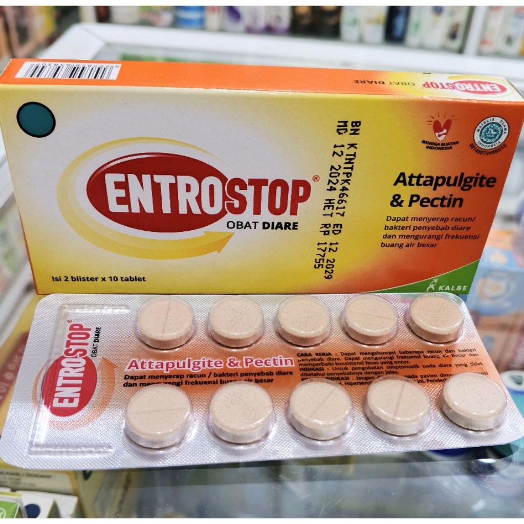 ENTROSTOP 1 STRIP ISI 10 TABLET