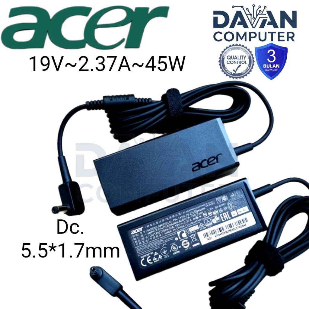Adaptor charger laptop Acer Aspire E3 SeriesE3-111 E3-112 E3-112M