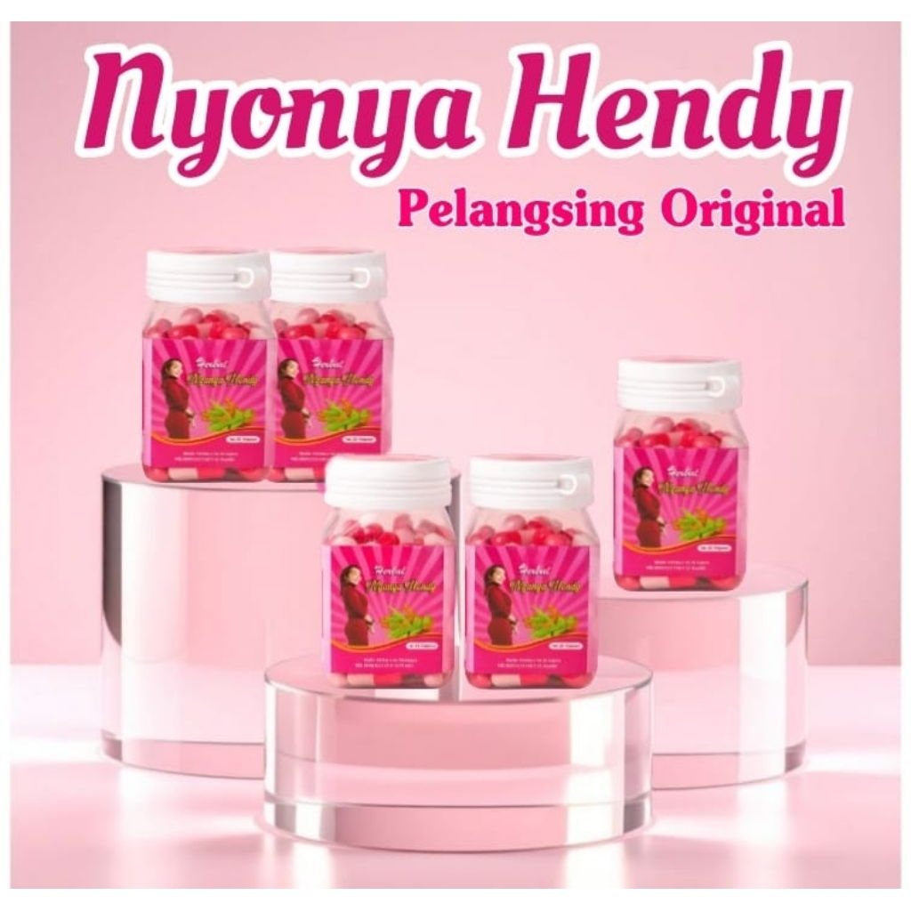 Nyonya Hendy pelangsing Original Harga termurah