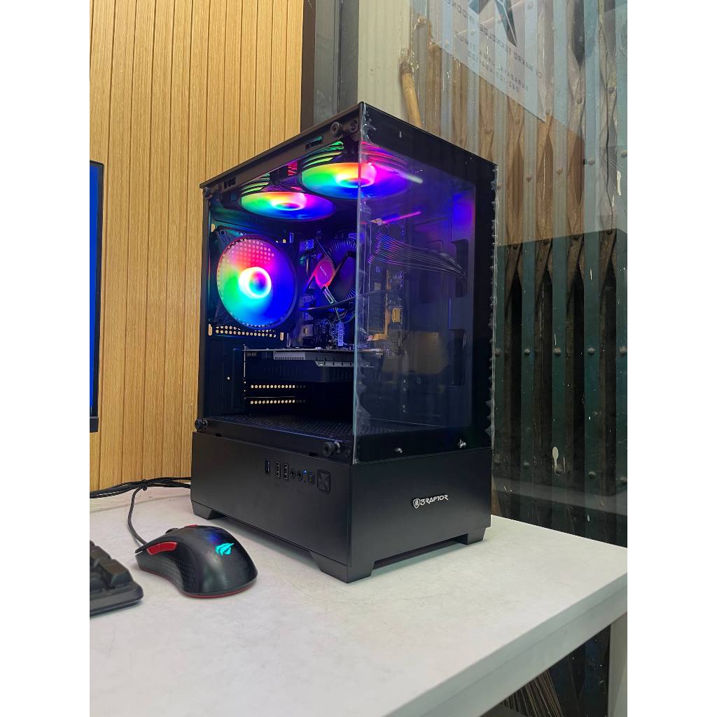 PC Gaming Ryzen 5 5600 RX 5700XT 8GB RAM 16GB SSD 256GB Siap Gaming & Editing
