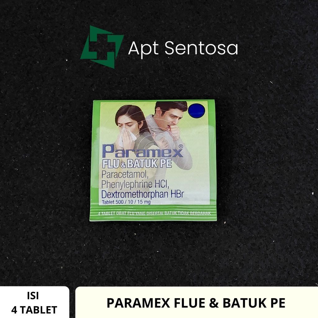 Paramex Flu dan Batuk Tablet 1 LEMBAR / PER LEMBAR