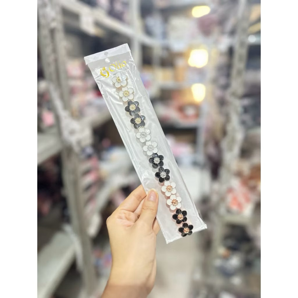 BROS DAGU OLIO PAPAN PANJANG ISI 1 PCS WARNA HITAM & PUTIH AKSESORIS J9739