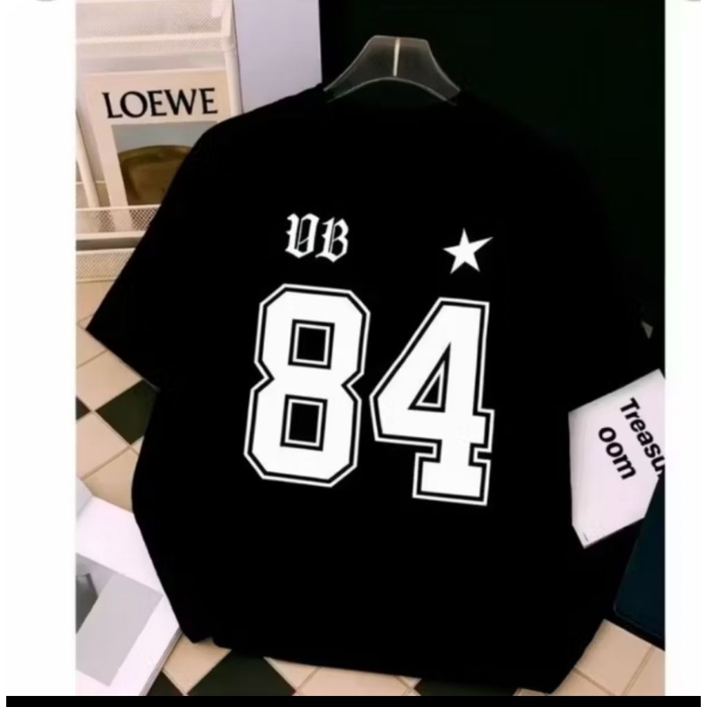 Kaos dewasa /anak /bisa couple /pasangan /unisex Distro No Angka 84Jersey baju  Fashion bisa costum 