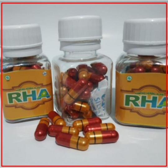 30 Kapsul RHA Alami Ring 1 Bonus teh daun jati cina kotak