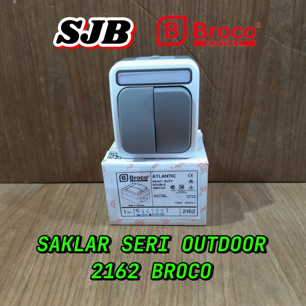 SAKLAR SERI OUTDOOR 2162 BROCO
