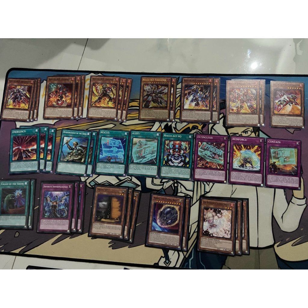 Yu-Gi-Oh Yugioh OCG AE Official Card Game Deck Rescue-ACE (R-ACE)