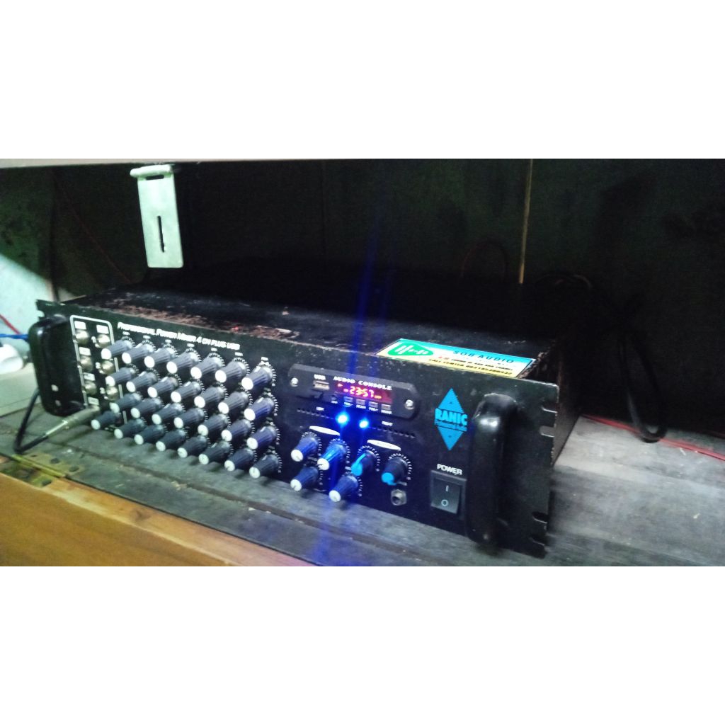 Power Mixer 4chanel khusus-masjid.