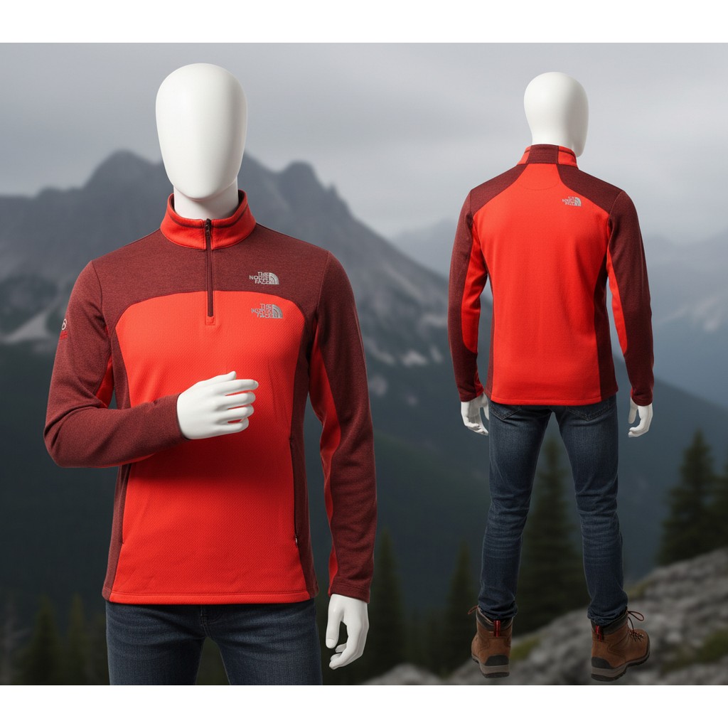Base Layer The North Face / Long Sleeve The North Face Half Zip – Outdoor / Hiking / Fleece