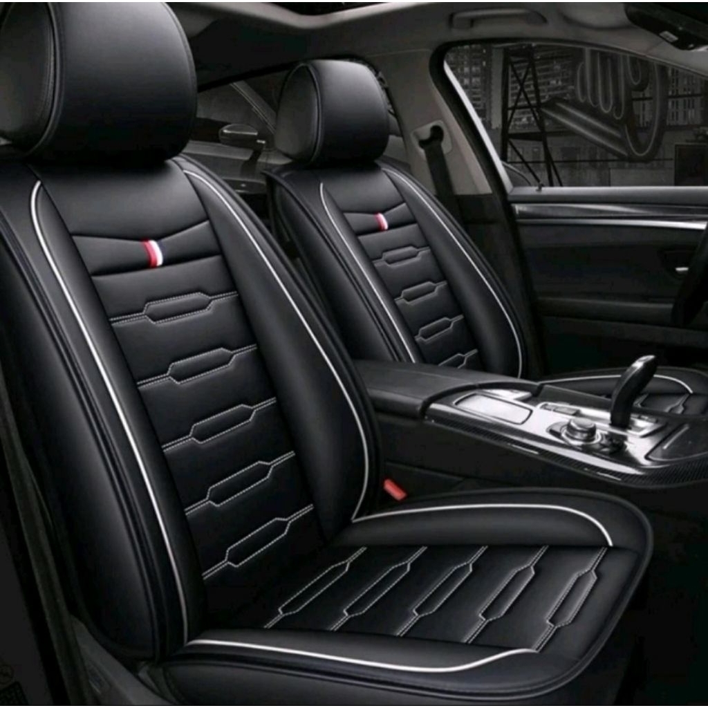 SARUNG JOK MOBIL RUSH TAHUN 2020 FULL SEAT TIGA BARIS