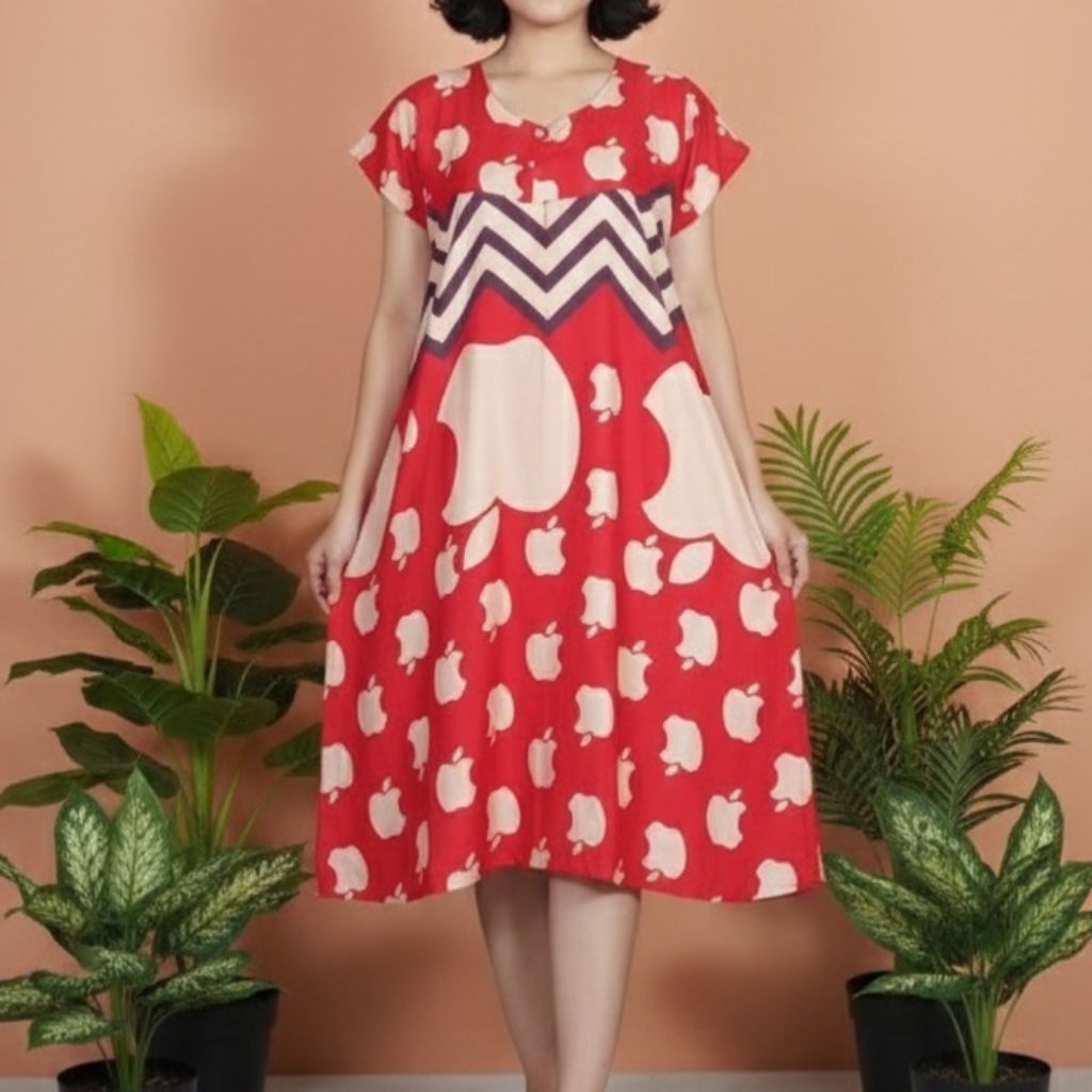 Daster Karakter Busui Friendly Daster Remaja Daster Kekinian Katun Disperse