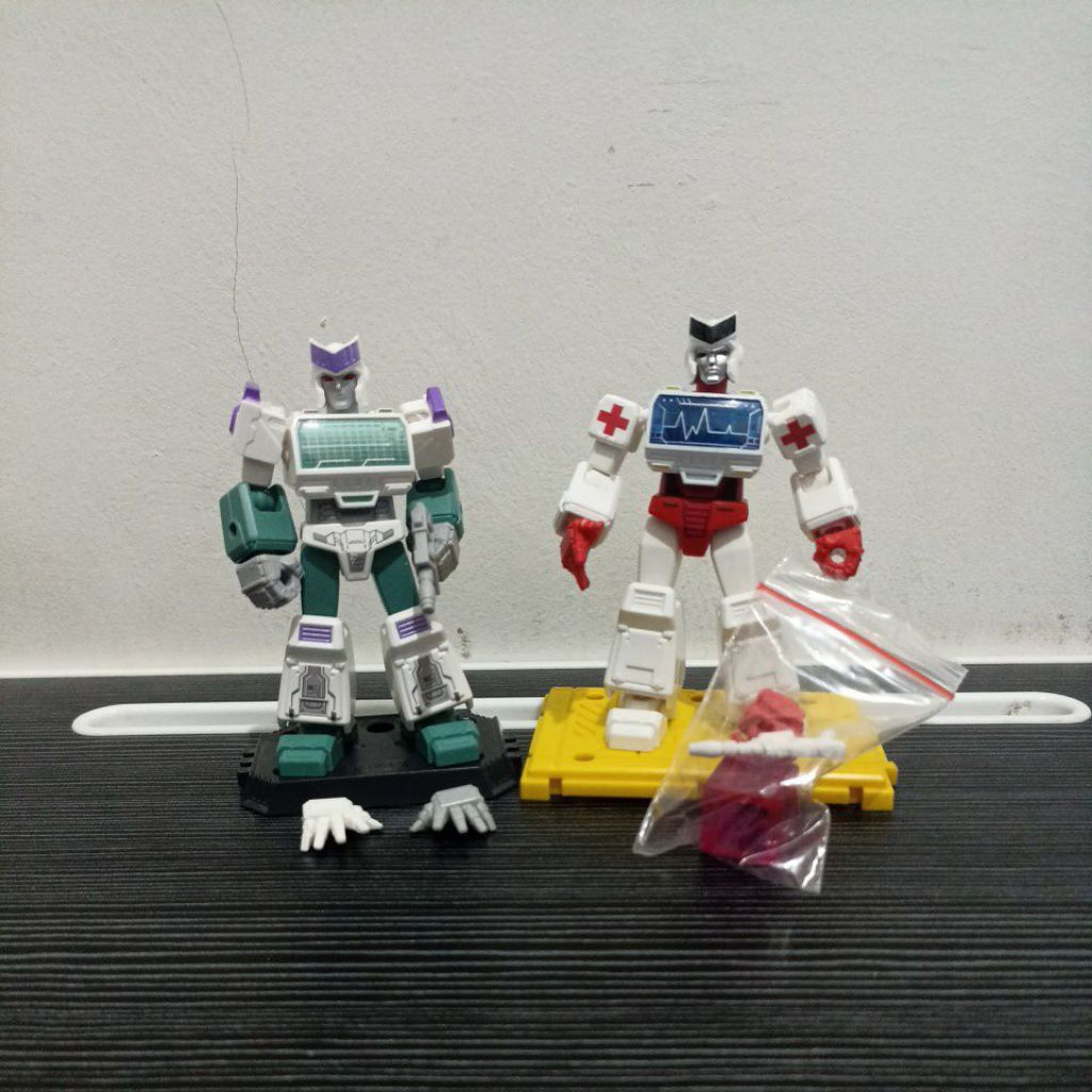 set blokees transformers ratchet & rachet sg