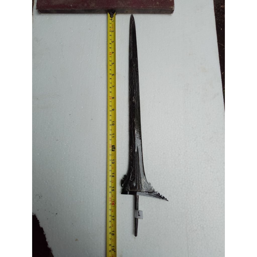 bilah keris bali -+39 cm..(k1) garap standart