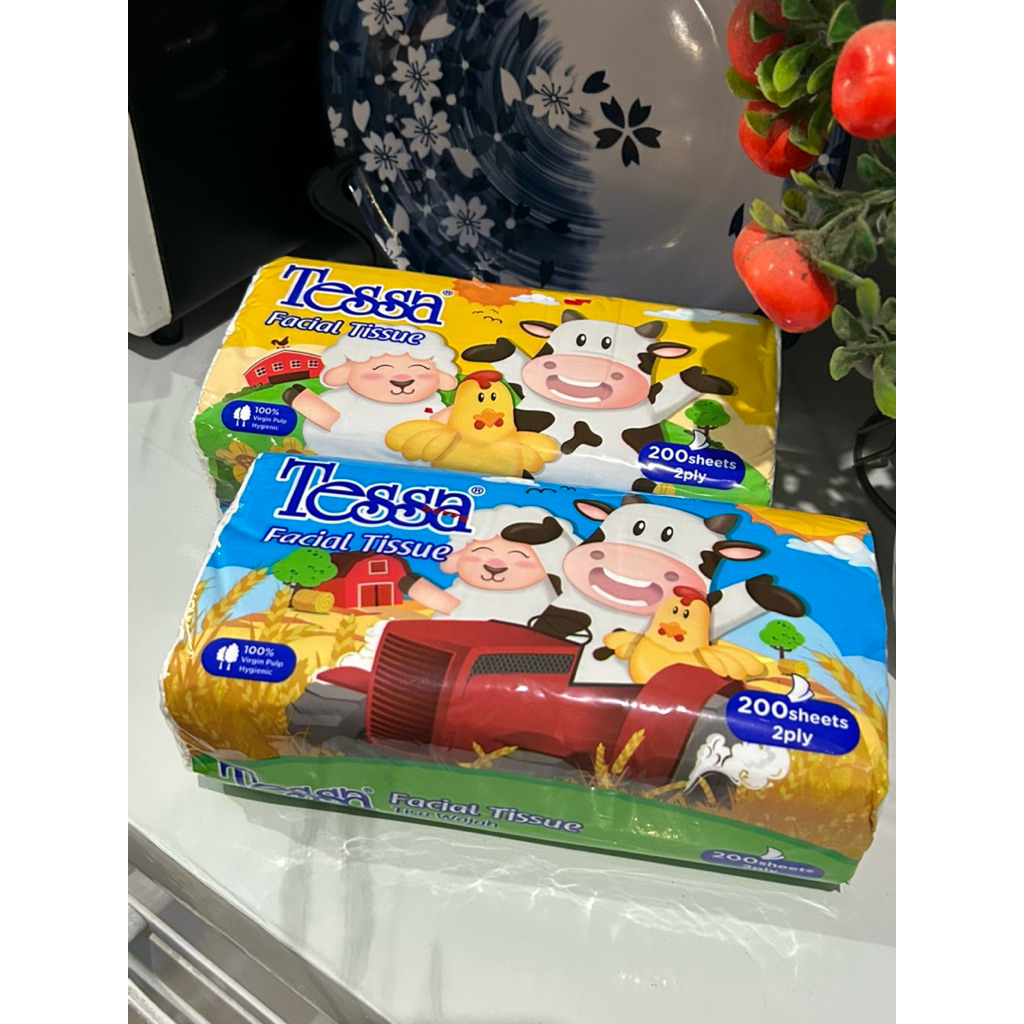 Tisu Tissue TESSA 200 sheet 2ply Facial tissue tisu wajah PROMO 